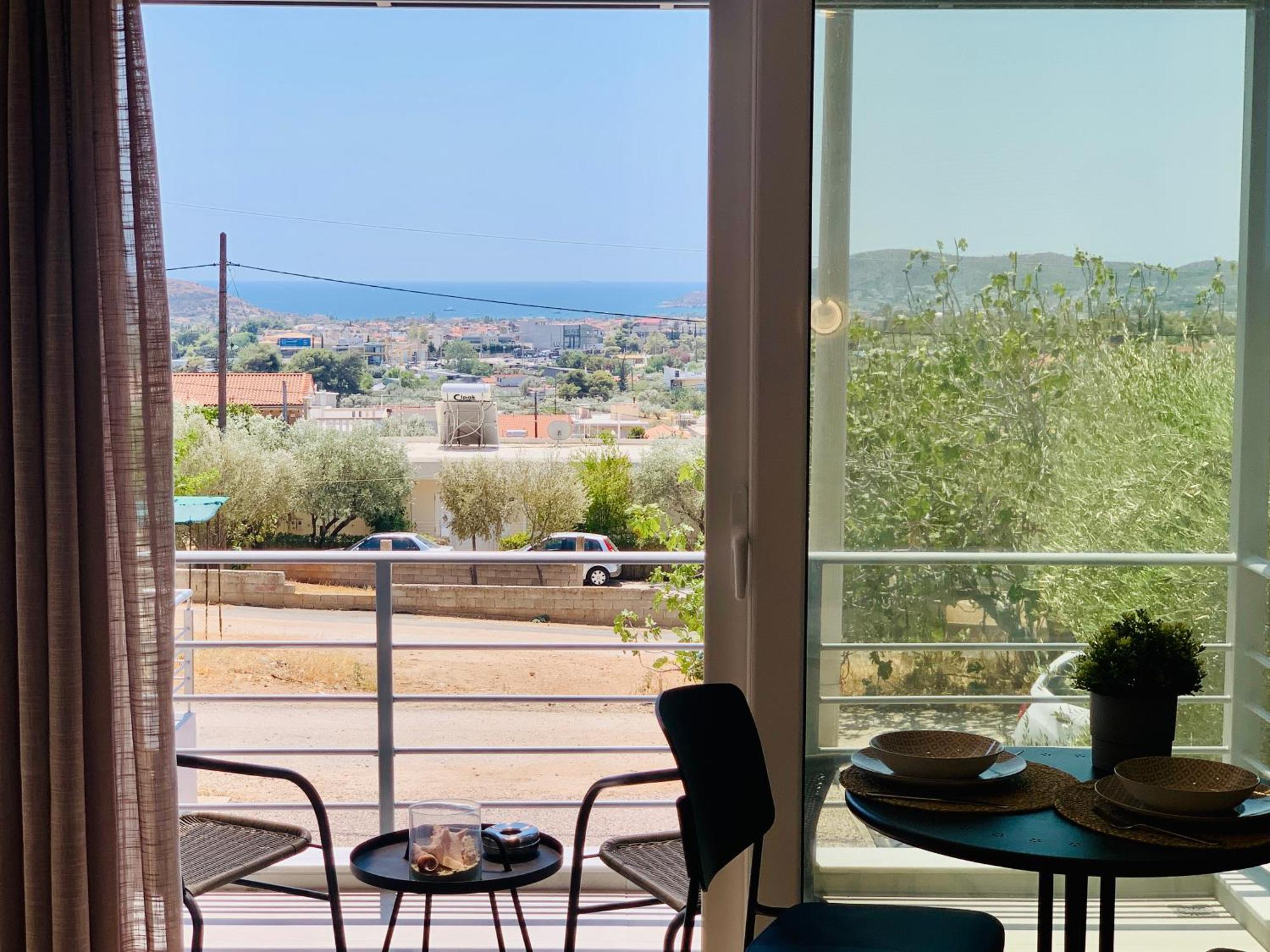 Thelfi Luxury Studio In Attica - Close To Varkiza Beach - Sea View Vári エクステリア 写真